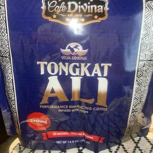 Tongkat Ali Cafe Divina Reishi mushroom Coffee Beverage