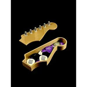 Fender Strat Style Headstock 3D Printed Jewelry and Pick Holder | Unique Guitar Accessory, Home Decor, Custom Organizer