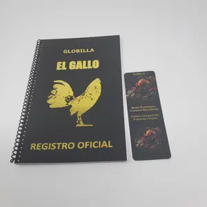 Rooster Breeding Record Book  Spiral Bound Poultry Log for Gamefowl & Chicken Breeders 9.5inch long 6inch wide-upgraded design