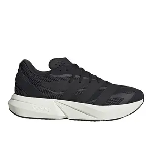 adidas Mens Lightblaze Lace Up Sneakers Shoes Casual - Black