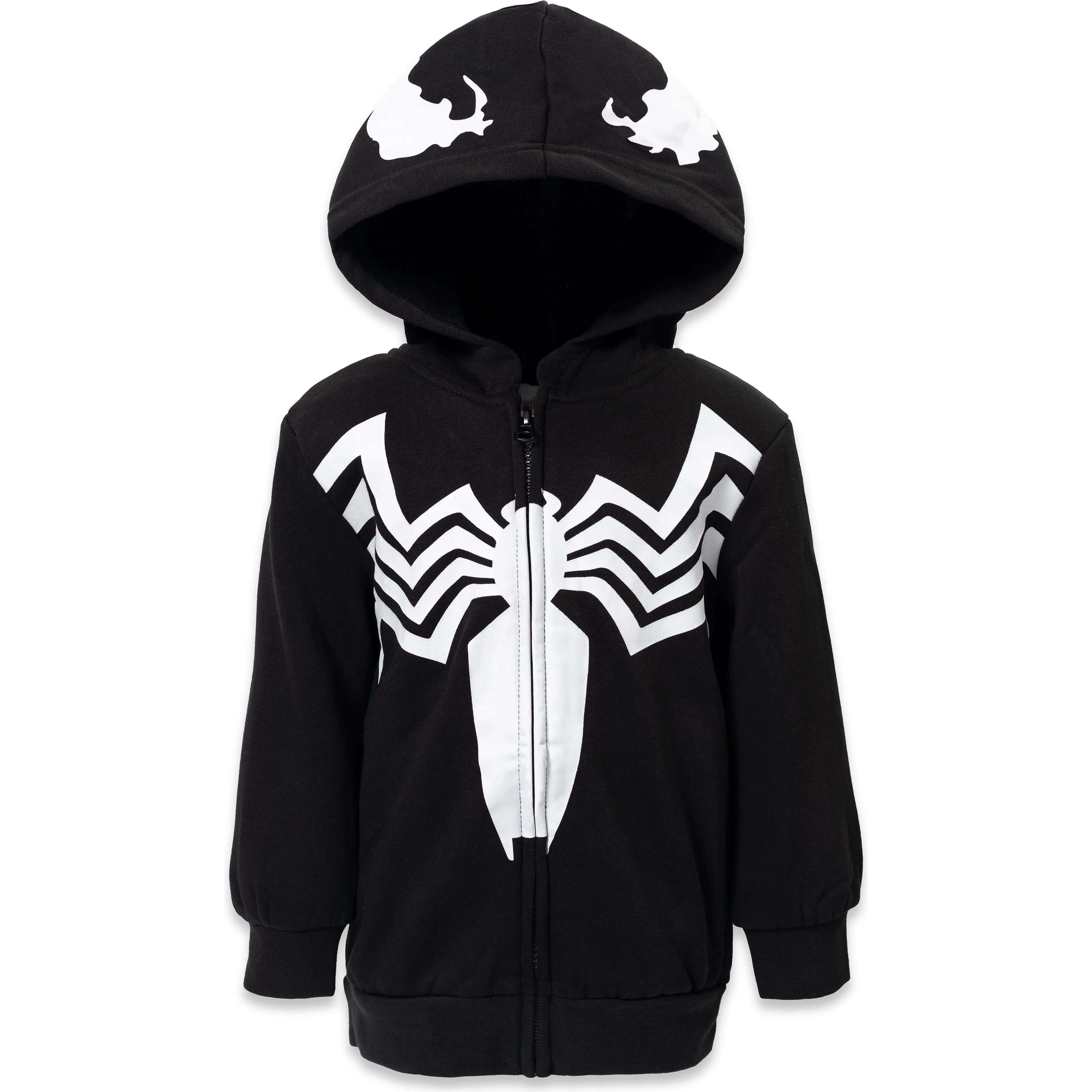 Marvel Spider-Man Boys' Cosplay Fleece Zip-Up Hoodie Toddler to Big Kid