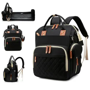 Large Capacity Mommy Bag, Multifunctional Portable Maternity Shoulder Bag, Lightweight Baby Diaper Bag with Multiple Compartments, Travel Diaper Tote