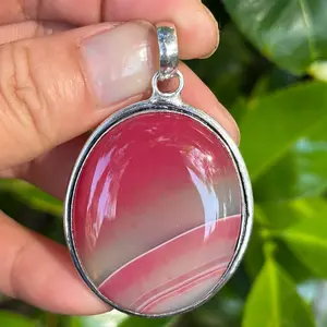 Gem stone pendant assorted 20