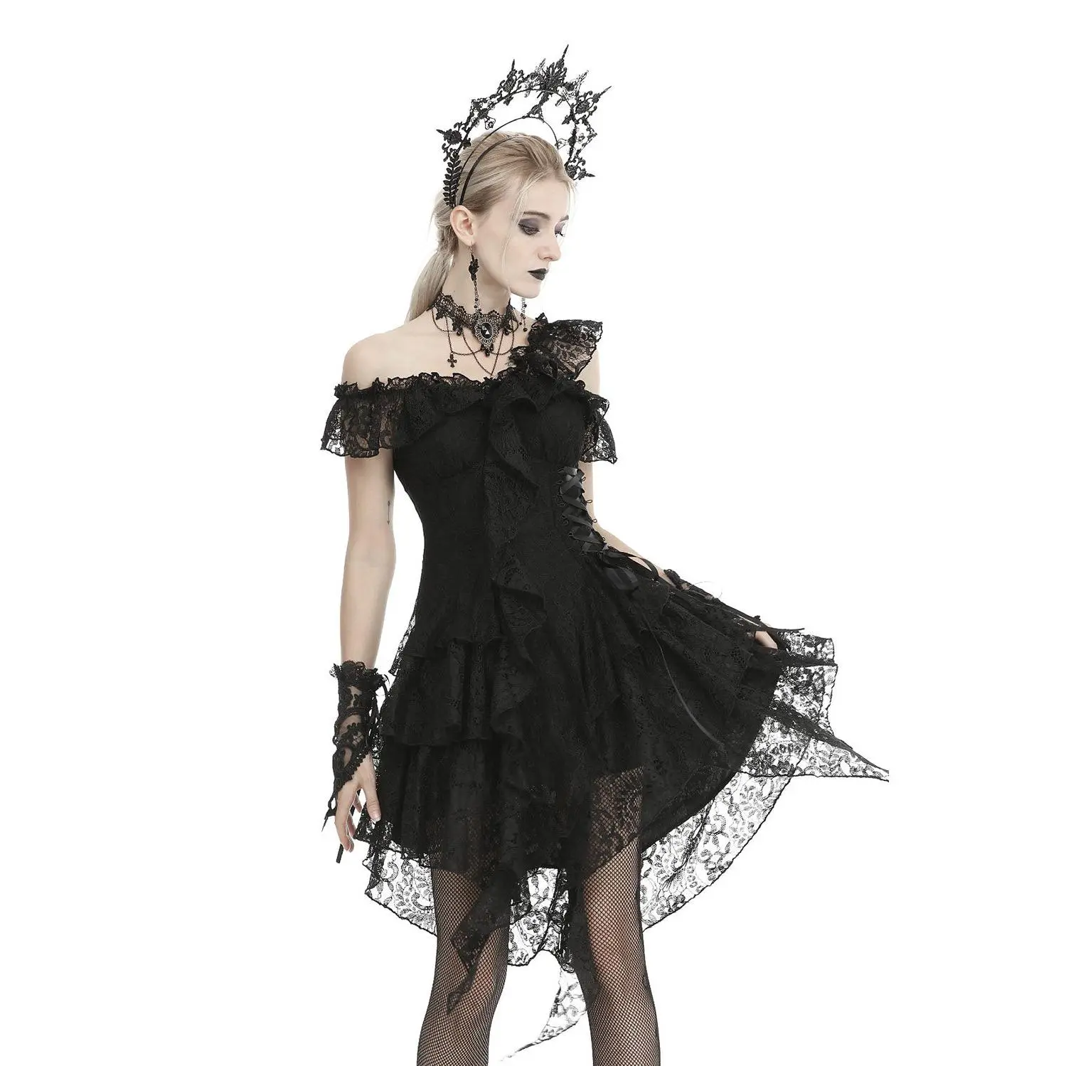 Nevermore Layered Mini Dress