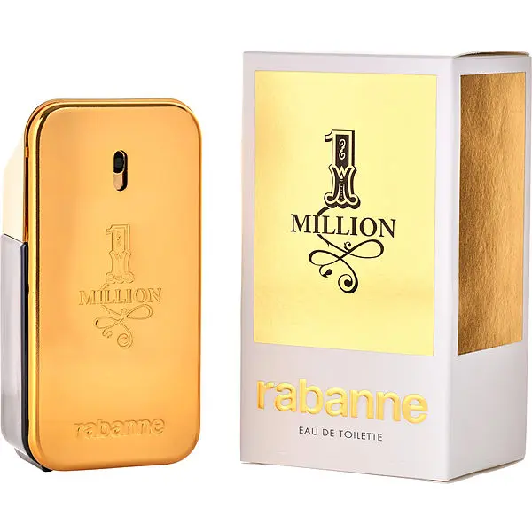 Paco Rabanne One Million for Men Eau de Toilette Spray, 1.7 Ounce