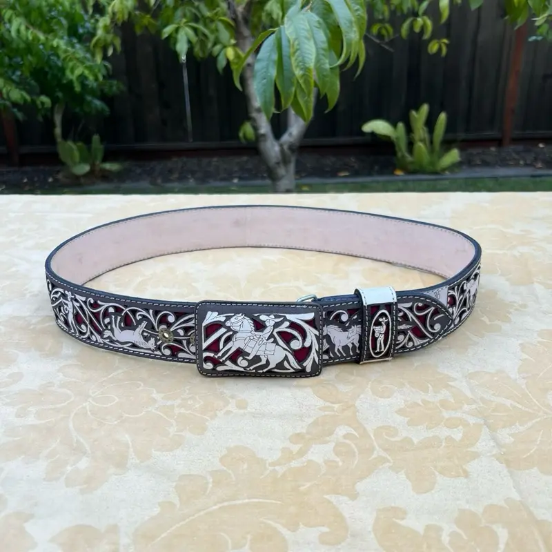 Men’s belts/ cinto suertes charras