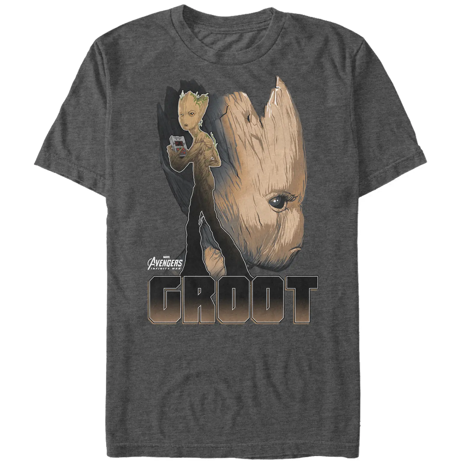 Men's Marvel Avengers: Infinity War Groot Profile T-Shirt, Graphic
