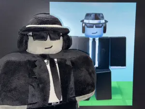 New Forsaken Chance Inspired Plush Doll Soft Roblox Plushie, Cute Stuffed Character for Forsaken Fans