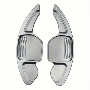 2-Piece Car Steering Wheel Shift Paddle Extensions, Aluminum Alloy Gear Shift for Audi A3 A4 A5 A6 A7 A8 Q3 Q5 Q7 Tt/tts S3 S4 S6 S7 S8 R8