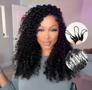 【Cheapest】Tahikie Water Wave Crochet Human Hair For Miracle Knots Human Hair Feather Water Wave  Crochet Human Hair For Miracle Knots Pre-Separated 50g/Pack Recommended #TiktokShopSpringGlowUp #RefreshedLook