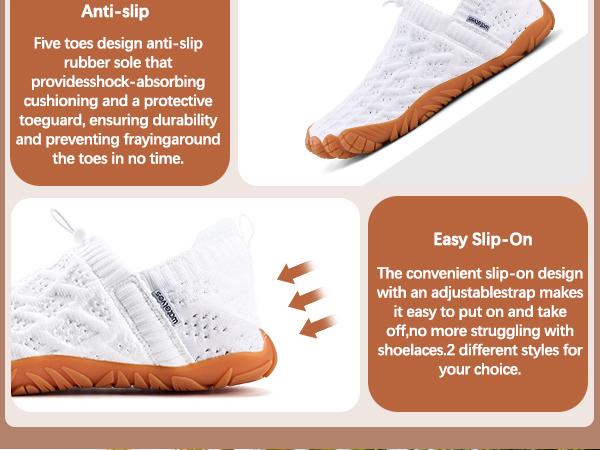 WateLves Barefoot Water Shoes Women Men Beach Breathable Walking Shoes Anti Slip Wide Toe Minimalist Zero Drop Sneakers for Travel Hiking Yoga#SpringStatements Greenish