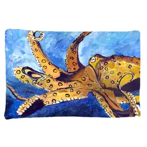 Carolines Treasures  20.5 x 30 in. Octopus Moisture Wicking Fabric Standard Pillow Case