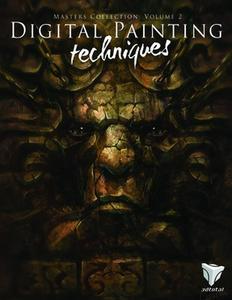 USED Book - Digital Painting Techniques, Volume 2 by Ming Wong, Chee (Paperback) - english