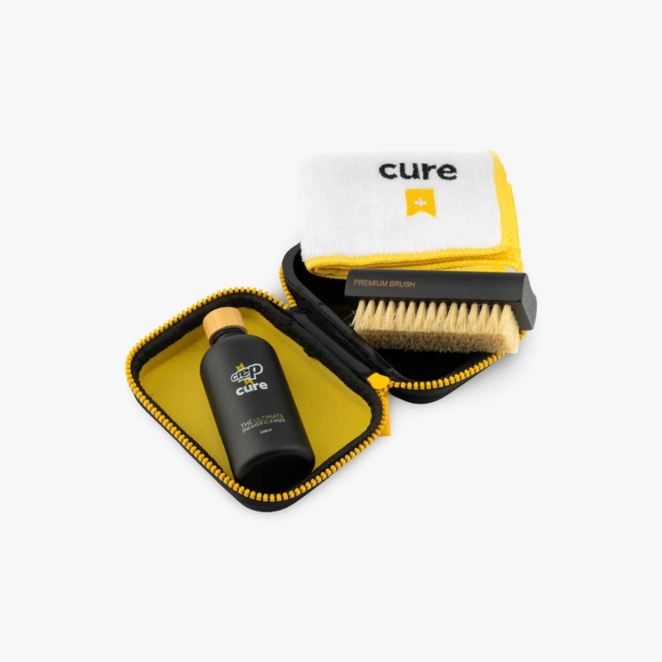 Crep Protect Ultimate Shoe Cure Cleaning Travel Kit (Solution / Brush / Cloth)