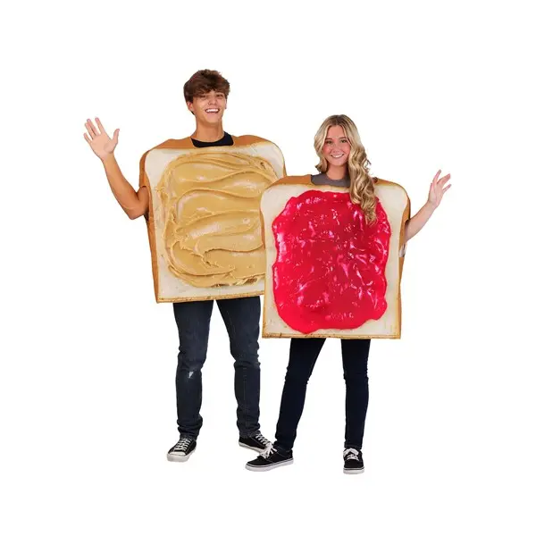 Adult Peanut Butter and Jelly Costume