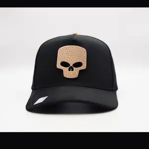 Cap “Calavera Antrax”, black/rose gold,BiggBoss