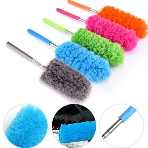 Retractable & Bendable Duster, 31.5 inch Extendable Cleaning Brush, Flexible Dust Remover for Home, Car, Shelf & TV, Easy Reach Dusting Tool Removal