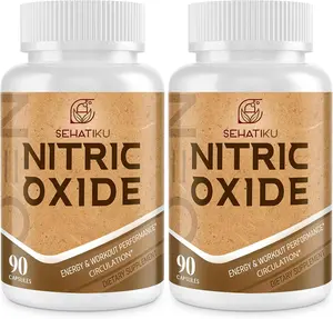 Nitric Oxide Supplement Nitric Oxide Booster 6-in-1 Phytonutrient Blend for Heart Flow & Immune Support - Advanced Formula for Men and Women - Non-GMO Vegan High Potency Formula Made in USA