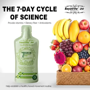 RoyaVita 7 Day Cleanse Liquid - Healthcare Blended Vitamin & Mineral Supplement for Digestion Support, Regularity, and Gut Health