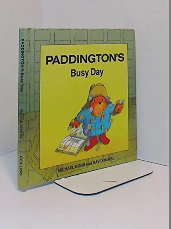 USED Book - Paddington's Busy Day (Paddington First Books) by Michael Bond (Hardcover) - english
