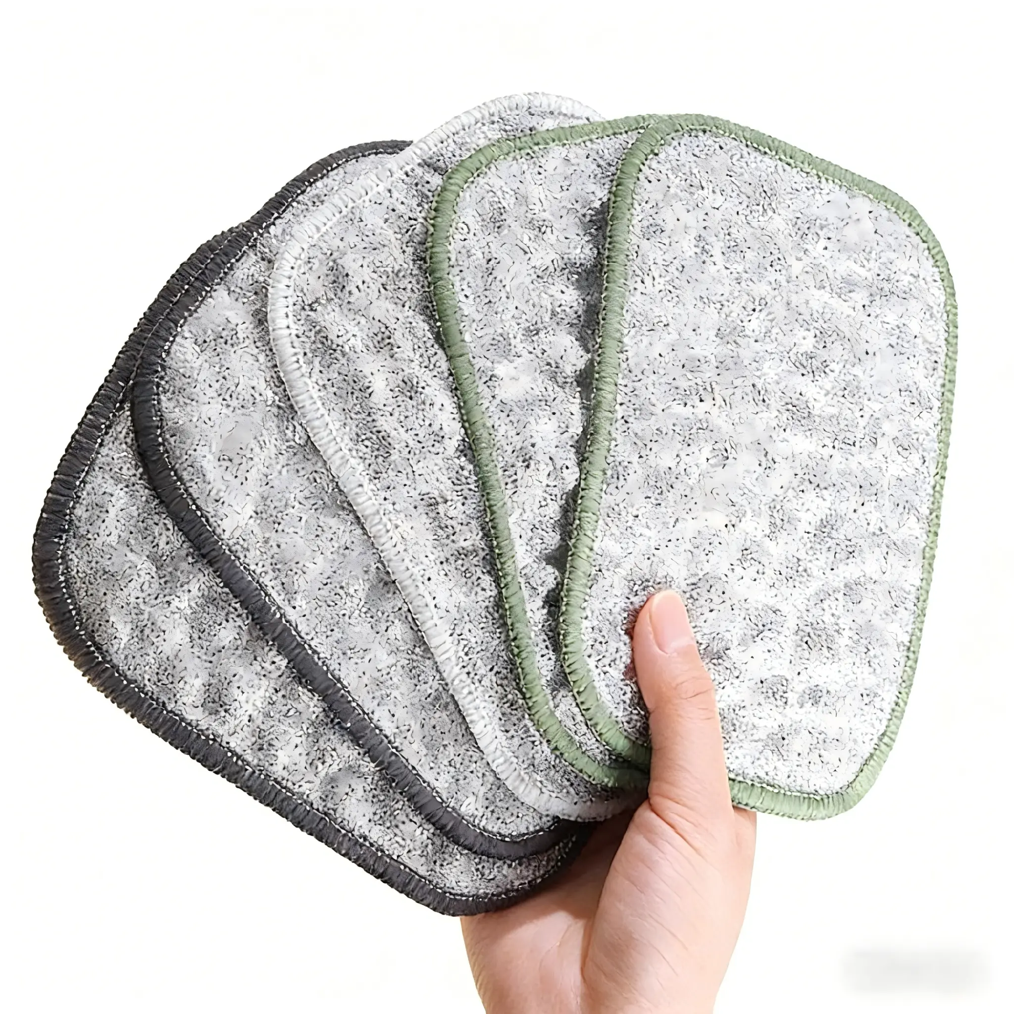 20 Pcs Multipurpose Double-Sided Non-Scratch Dishcloths for Washing Dishes, Long-Lasting Reusable Microfiber Towels for Home Kitchen Sinks (Wet & Dry Use)