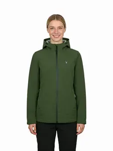 Women's Outdoor Functional Softshell Jacket for Fall & Winter, Waterproof Windproof Breathable, Ideal for Hiking Running Camping Fishing Cycling and Working