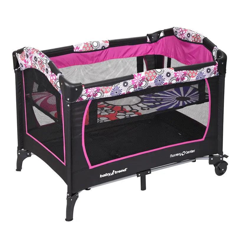 Baby Trend® Portable Nursery Center® Playard w/ Removable Full Bassinet & Tote Bag