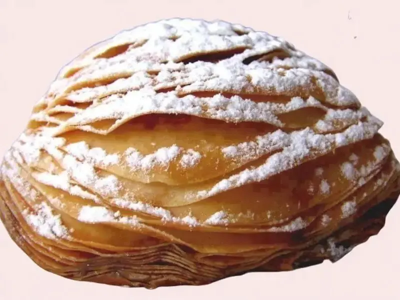 Italian Sfogliatella Pastry  (6 Pack, Frozen)
