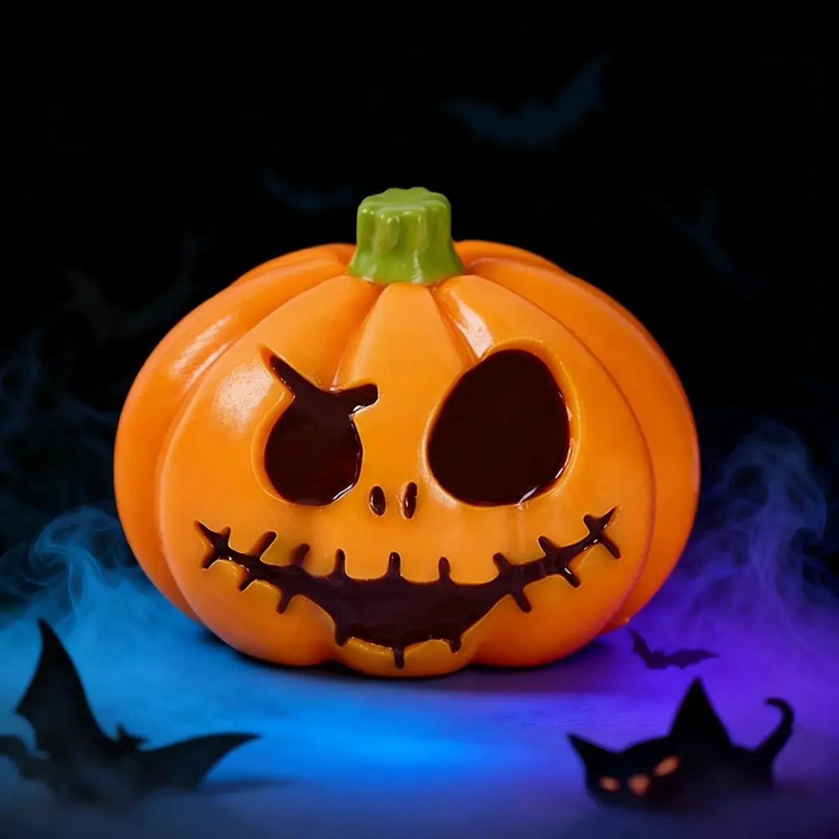 Taba Squishy Back To School Halloween Handmade Squishy Toy, 4 Styles Pumpkin Jack‑O‑Lantern Ghost Mummy Slow Rising Spooky Fidget Squeeze Toy, Soft Sensory Stress‑Relief Collectible, Halloween Party Trick‑or‑Treat Gift for Kids