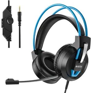 【Premium Gaming Headset】 with Microphone, Lightweight Design, Perfect Christmas Gift for Kids, Husband, or Family,  with 7.1 Surround Sound, Noise Cancelling Mic, Soft Earmuffs, Wired Gaming Headphones for PS,  Xbox, PC
