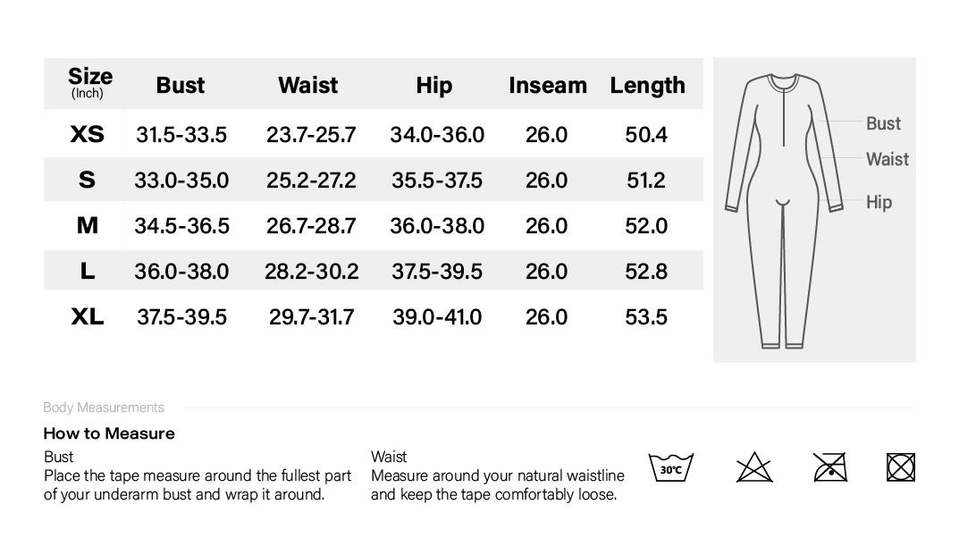 YEOREO Women's Solid Zip Up Jumpsuit Casual Sporty Long Sleeve Jumpsuit for Skiing Cycling Ladies Sportswear for Fall & Winter Athletic Style Activewear Workout Gym Clothing