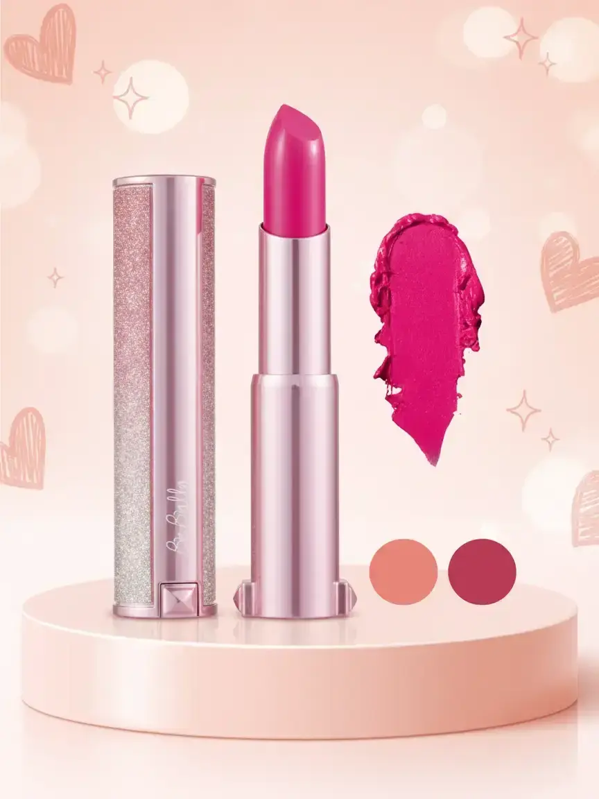 BeBella Bella Luxe Matte Lipstick - 3.5g Intensely Pigmented Makeup, Hydrating Lip Care with Jojoba Esters & Powder Infusion, 12 Trending Long-Lasting Colors, Alcohol-Free, Cruelty-Free, for All Skin Types, Fits Makeup Routine, Beauty Creations Bella Luxe