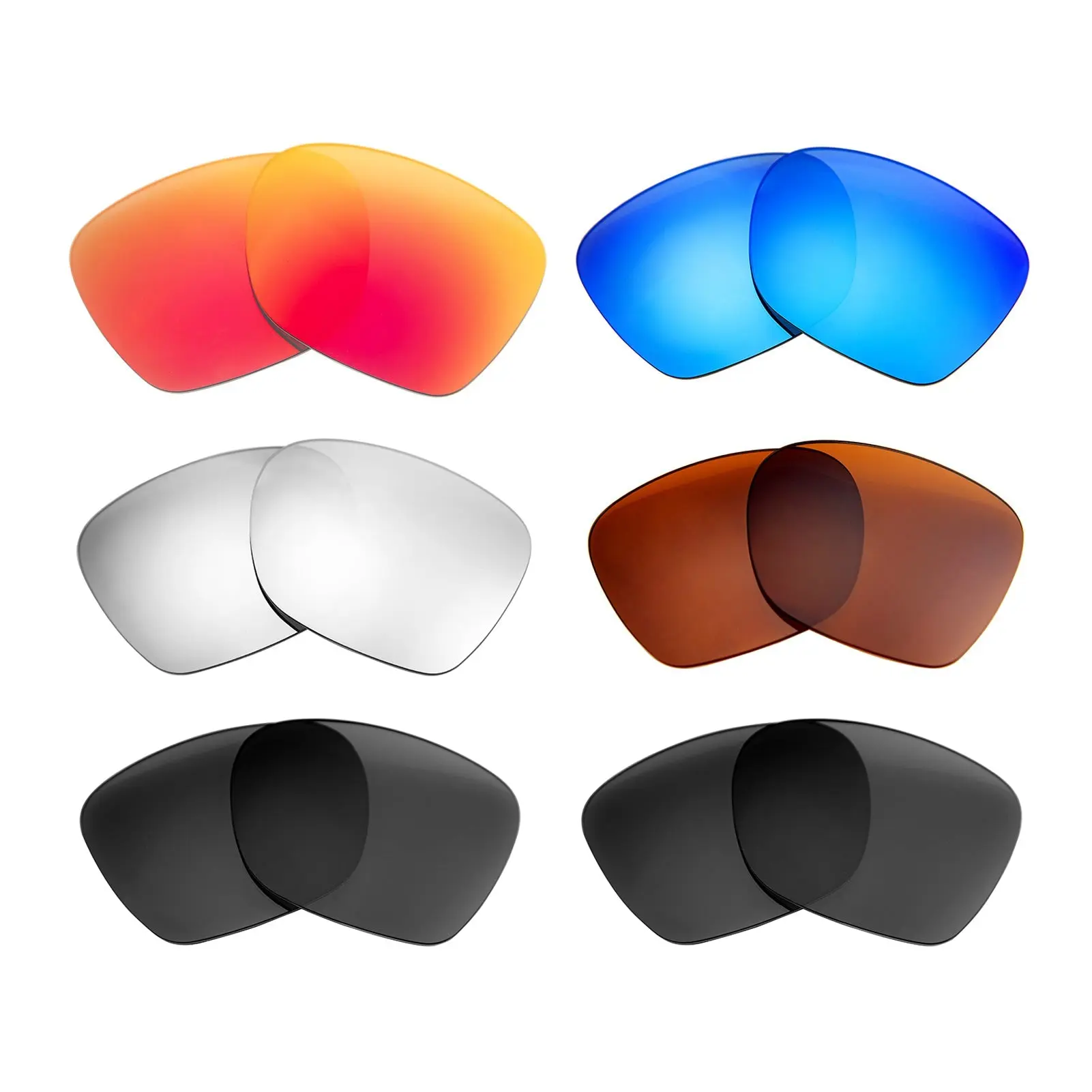 Walleva Replacement Lenses for Costa Del Mar Anaa