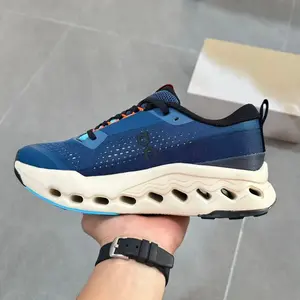 Deep Blue Performance Runners - Durable Mesh & Cloud Cushioning for Urban Exploration