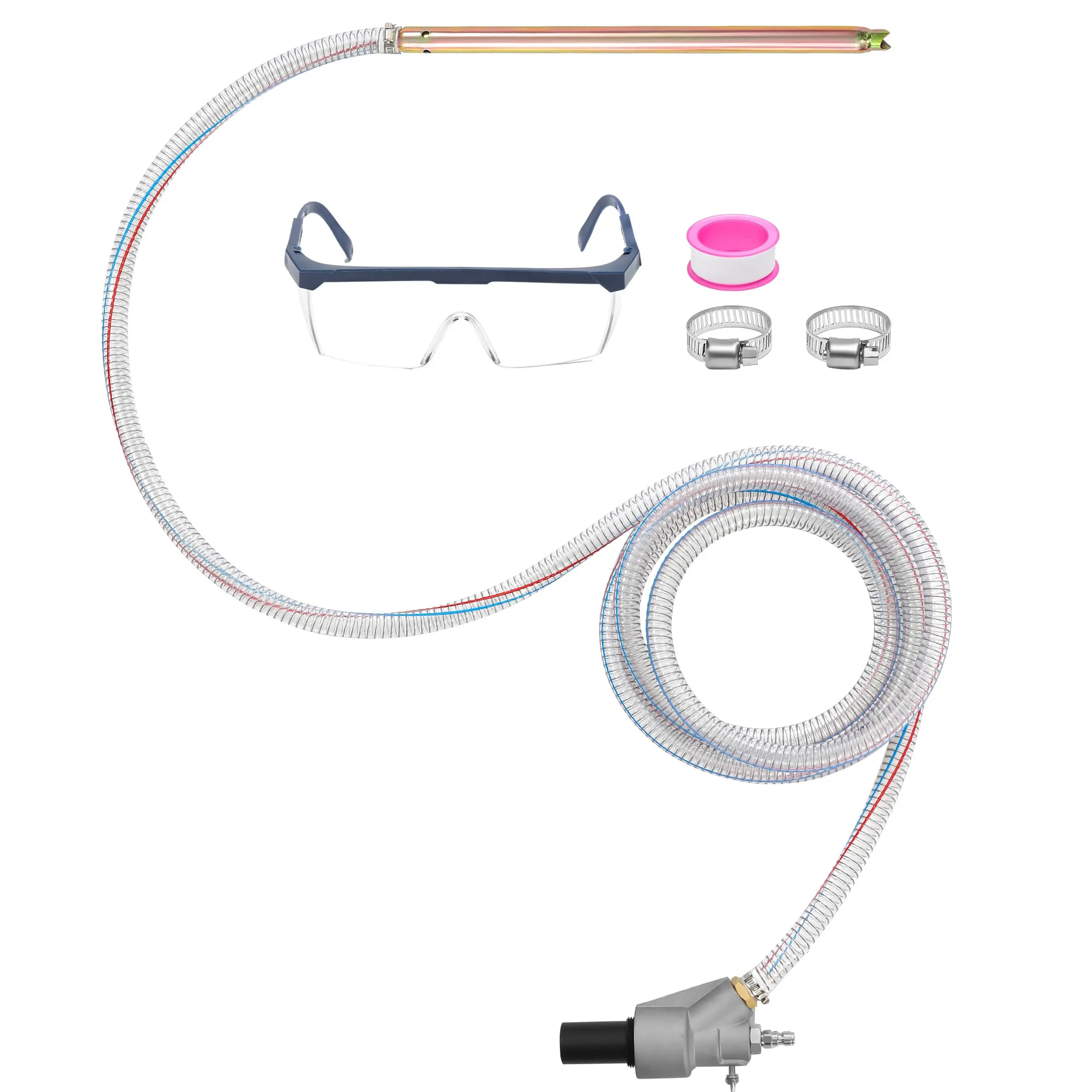 Tool Daily Pressure Washer Sandblasting Kit, Wet Sand Blaster for Pressure Washer with 18 FT Suction Hose, 1/4” Quick Connect, 5000 PSI tiktokshopspringglowup
