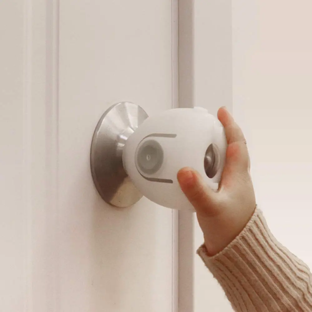 6 Pack  Safety Door Knob Covers Door Knob Locks