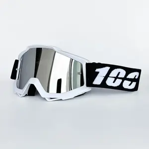 100 High Quality Motocross Racing Goggles Sports Motocross and Wind Resistant Goggles Outdoor Motorcycle Goggles Glasses