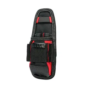 Small Tool Pouch Technician's Clip on Tool Pouch,Tool Belt Pouch Holster Mini Electrican Tool Holder with Sanp Clip