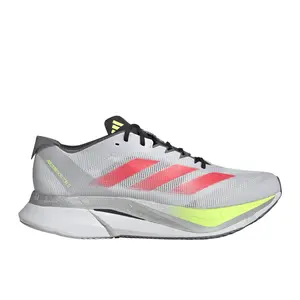 adidas Mens Adizero Boston 12 Running Sneakers Shoes - Grey