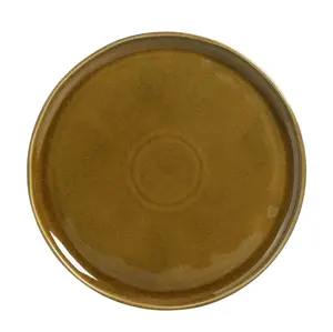 Everyday Organic Glazed Stoneware Dessert Plate Set