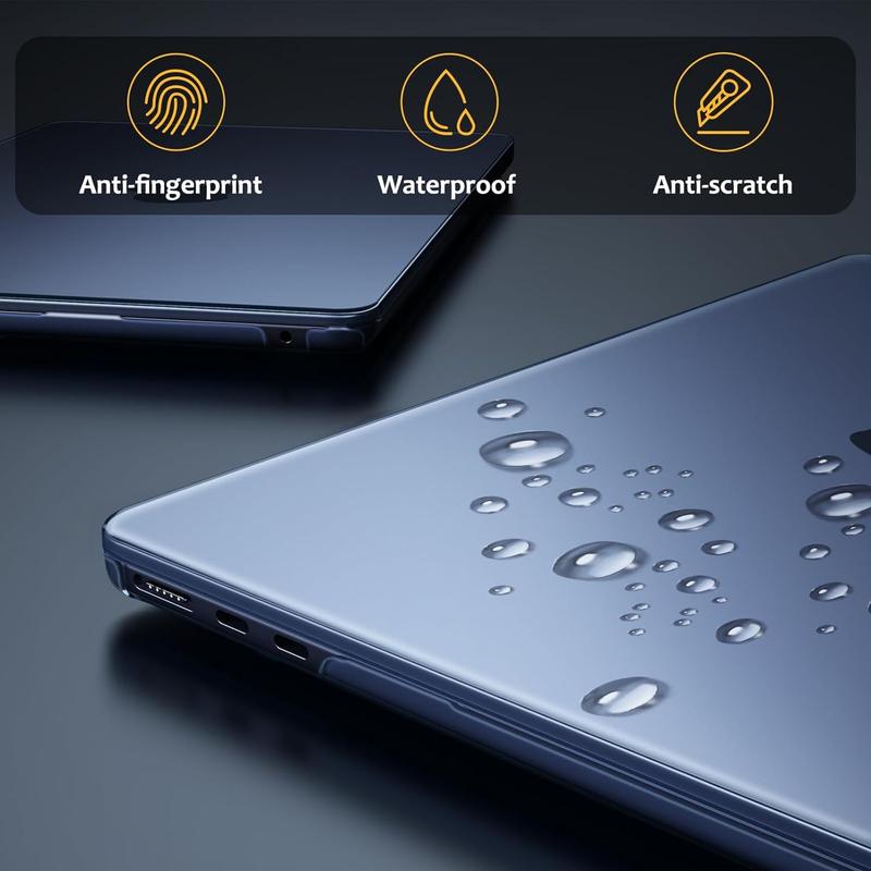 Fintie Slim Matte Case for MacBook Air 13.6 (M4/M3/M2 Chip, Model A3240/A3113/A2681), Premium Protective Cover for 13.6" MacBook Air, Laptop Casing