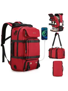 Large Capacity Travel Backpack, Multi-functional Durable Backpack with Usb Charging Port, Business Work Bag, School Bag for Men & Women