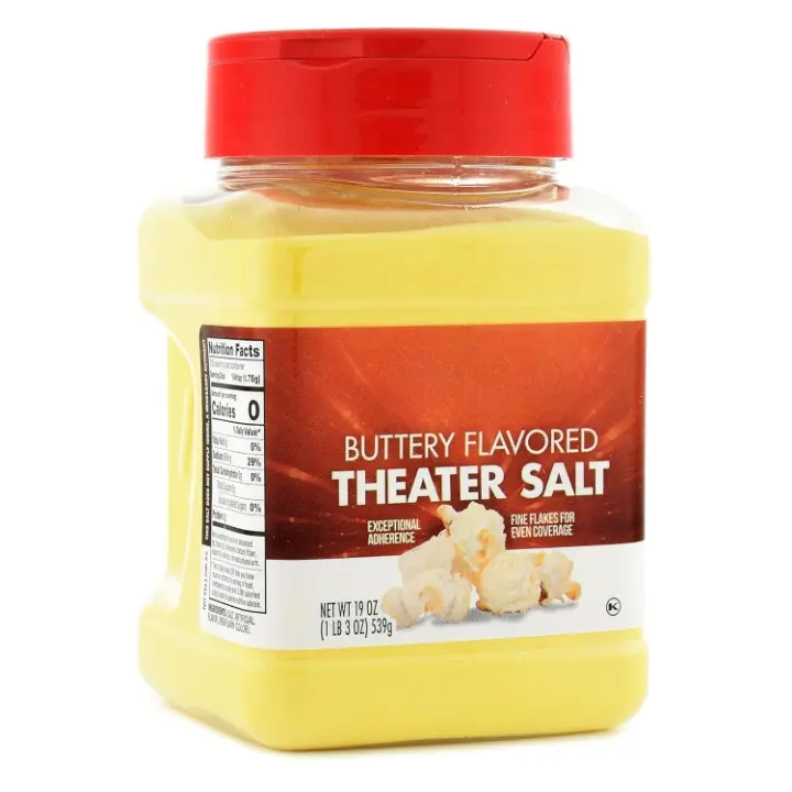 Movie Theater-Style Butter Popcorn Seasoning, 19 oz Buttery Salt Flavor Blend