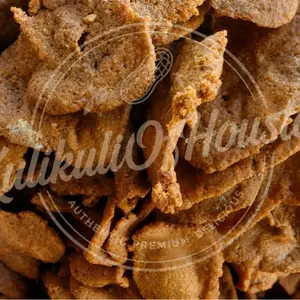 Authentic Nigerian Spicy Kulikuli Alata Crunchy Peanut Snack - 8oz, Plant-Based, Gluten-Free, Natural Traditional Flavor, Made in Houston Protein