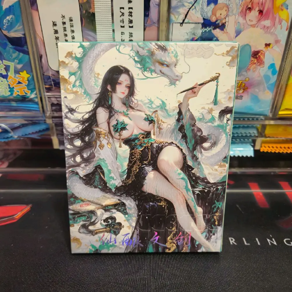 Xianniang One Piece Metal Diamond Card - Waifu CCG Collectible Cards