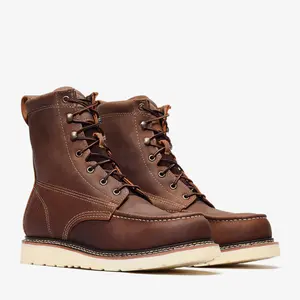 FRONTIER CLASSIC 8" MOC TOE (STEEL TOE)