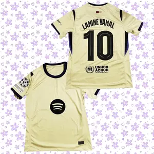2024-25 Away Champions League Short Sleeve Jersey – Lamine Yamal #10