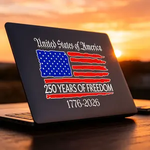 250th America Anniversary Car Decals 1776-2026 | Patriotic Bald Eagle US Flag Vinyl Stickers Bumper Stickers for Cars Trucks SUVs Laptops 4th of July 2026