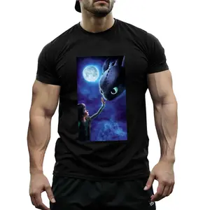 Httyd How To Train Your Dragon Toothless Hiccup Unisex Softstyle T-Shirt