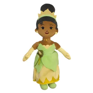 NoJo Disney Tiana Green and Yellow Plush Stuffed Character